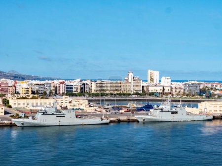 Photo for Patrol vessels p41 and p44 in Las Palmas - Royalty Free Image