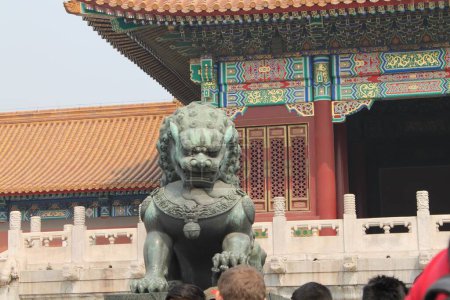 Téléchargez les photos : La Porte de l'harmonie suprême à Pékin, Chine - en image libre de droit