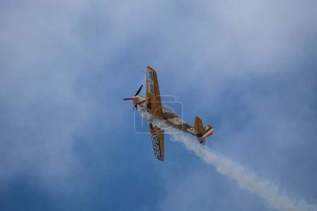 Photo for An airplane flying in sky - Royalty Free Image