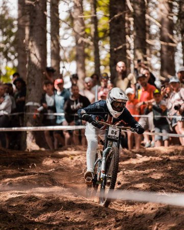 Photo for Downhill World Championships Les Gets France Mountainb - Royalty Free Image