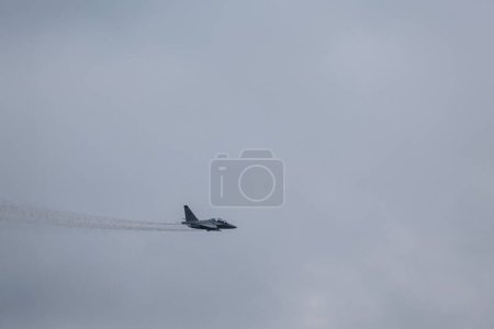 Photo for The 61-06 airplane flying at Bucharest International Air Show (BIAS 2022) - Royalty Free Image