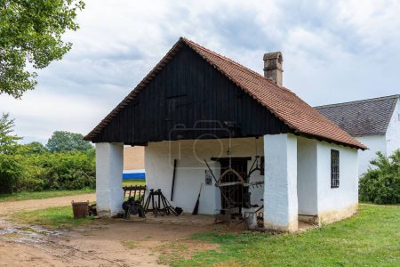 Photo for A closeup of an open-air museum of southeast Moravia Straznice, Czech republic - Royalty Free Image