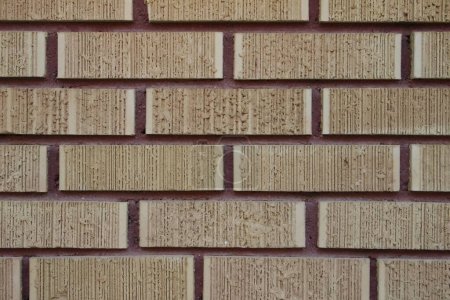 Photo for A closeup of fake brick wall background - Royalty Free Image