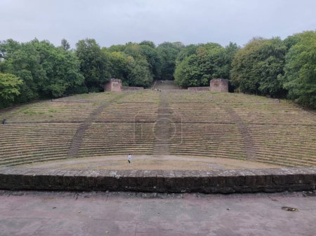 Photo for A view of an open-air theatre of Thingstatte Heidelberg - Royalty Free Image