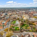 A mesmerizing view of the cityscape of Norwich, England