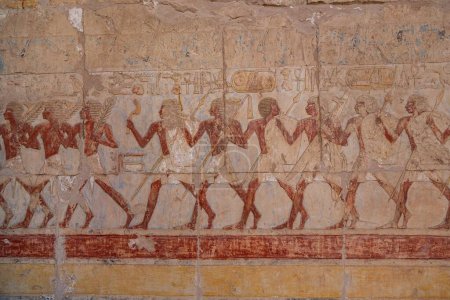 Photo for The historic wall in the Valley of the Kings, Egypt - Royalty Free Image