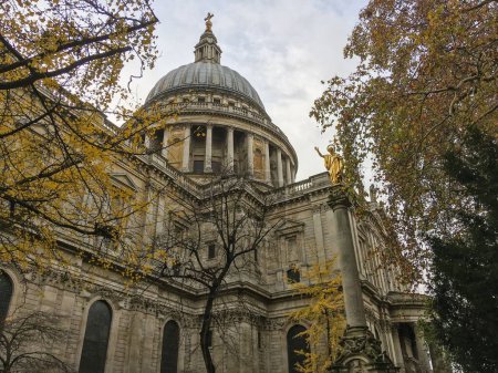 Photo for A beautiful low angle view of St. Paul's Cathedral - Royalty Free Image