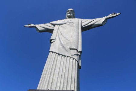 Photo for A beautiful view of a Christ the Redeemer in Brazil - Royalty Free Image