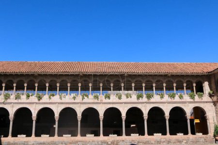 Foto de Una hermosa vista de la Iglesia y Convento de Santo Domingo de Guzmán - Imagen libre de derechos