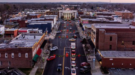 Téléchargez les photos : Une vue aérienne de bâtiments modernes en Caroline du Nord, États-Unis - en image libre de droit