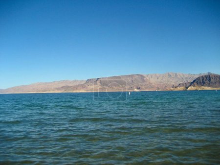Foto de Lago Mead con el nivel del agua 2009 - Imagen libre de derechos