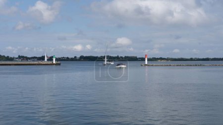 Photo for A view of sailing boats across calm water - Royalty Free Image