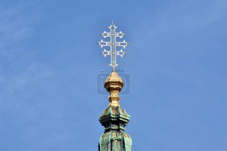 Téléchargez les photos : Un gros plan de l'église paroissiale du Saint Sang de Jésus. Autriche, Graz - en image libre de droit