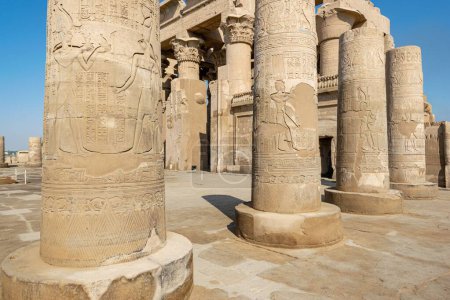 Foto de Una vista de los templos antiguos en Luxor, Egipto - Imagen libre de derechos
