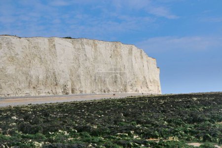 Téléchargez les photos : Une vue panoramique des falaises blanches de Douvres en Angleterre - en image libre de droit