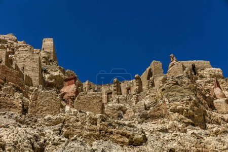 Photo for An interior of Guge Dynasty Relics on a sunny day in Tibet, China - Royalty Free Image