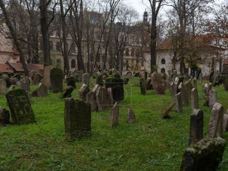 Photo for A photo of Prague Old Jewish Cemetery - Royalty Free Image