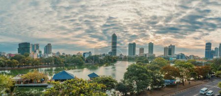 Téléchargez les photos : Une vue pittoresque d'un paysage urbain du Sri Lanka - en image libre de droit