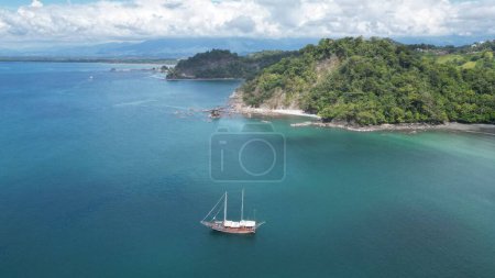 Photo for An aerial view of the Manuel Antonio National Park - Royalty Free Image