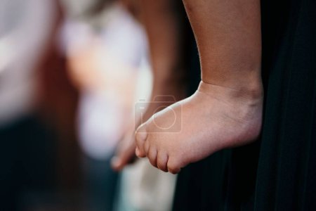 Photo for A closeup of the feet of a newborn baby - Royalty Free Image
