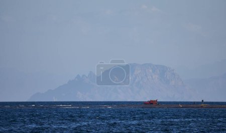 Photo for The Loreto, Baja California Sur, Mexico mountain, and Pacific Ocean - Royalty Free Image