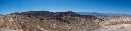 Foto de Extral gran panorámica del desierto y el Valle de la Muerte caliente - Imagen libre de derechos
