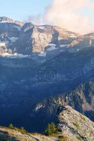 Photo for A vertical shot of the amazing mountains in Swizerland - Royalty Free Image