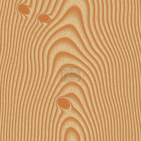 Foto de Un primer plano de la textura de una ilustración de fondo de superficie de madera - Imagen libre de derechos