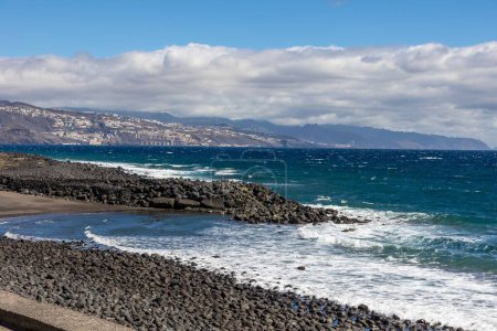 Foto de La playa de Socorro en Guimar en Tenerife - Imagen libre de derechos