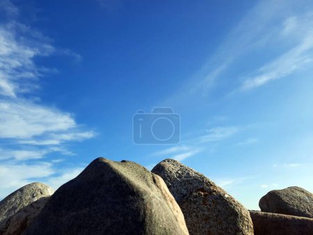 Photo for A nice sunny cloudy day on the beach - Royalty Free Image