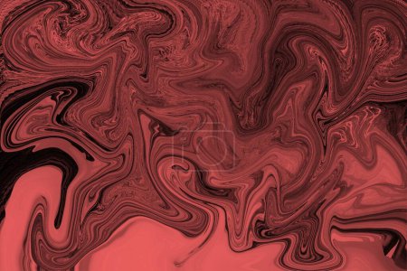 Foto de Un fondo abstracto rojo y negro para texturas y superposiciones - Imagen libre de derechos