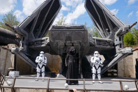 Foto de Estatuas de Star Wars en Disney World Hollywood Studios - Imagen libre de derechos
