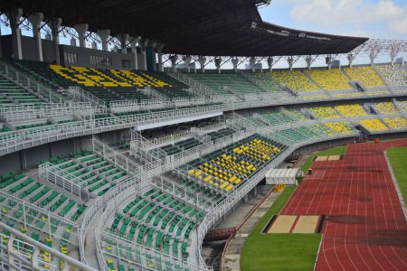 Téléchargez les photos : Le plus grand stade de football de Surabaya Jawa Timur - en image libre de droit