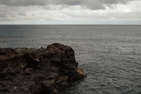 Photo for A beautiful seascape against a cloudy sky in Gran Canaria, Spain - Royalty Free Image