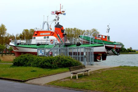 Photo for The Seenotrettungsmuseum ship at Fehmarn - Royalty Free Image