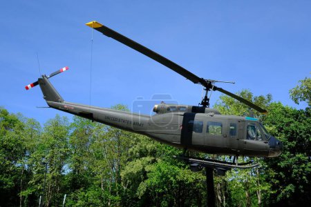 Photo for The Huey Helicopter at the New Jersey Vietnam Veterans Memorial - Royalty Free Image