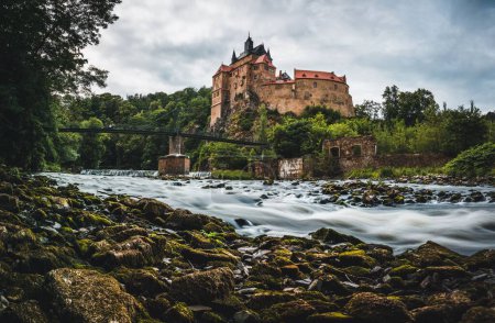 Foto de Una hermosa foto del Castillo de Kriebstein en Kriebstein, Alemania - Imagen libre de derechos