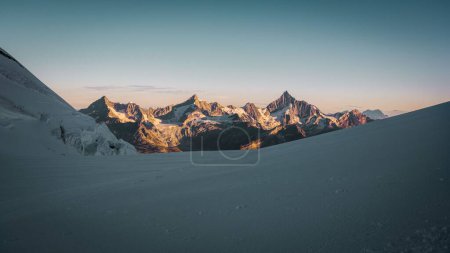 Photo for A beautiful view of the Mountains during a summer sunrise - Royalty Free Image