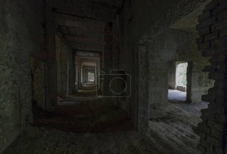 Photo for A view of a destroyed abandoned building - Royalty Free Image