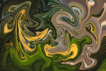 Foto de Un fondo abstracto verde oscuro para texturas y superposiciones - Imagen libre de derechos