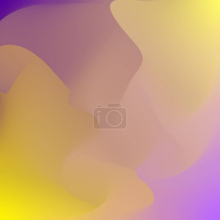 Photo for An illustration of an abstract, modern and colorful mesh gradient Background, latest trend - Royalty Free Image
