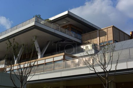 Photo for A contemporary business building in the Japanese style in Shanghai, China - Royalty Free Image