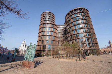 Téléchargez les photos : La vue sur Axel Towers et environs à Copenhague, Danemark - en image libre de droit