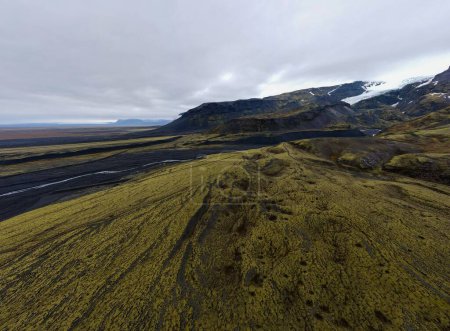 Téléchargez les photos : Une vue panoramique sur une vallée en Islande - en image libre de droit