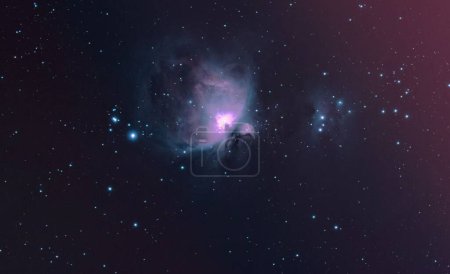 Foto de Una hermosa foto de la Nebulosa de Orión M42 en el cielo - Imagen libre de derechos