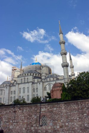 Foto de Esta es la Mezquita Azul (Sultan Ahmet Camii), Estambul, Turquía (Turkiye) - Imagen libre de derechos