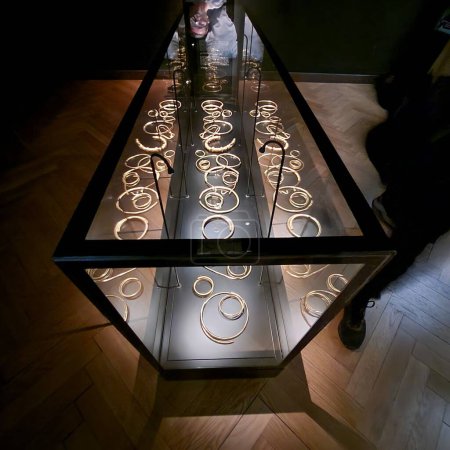 Foto de Las exposiciones permanentes en el Museo Nacional Danés en Copenhague - Imagen libre de derechos