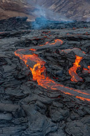 Photo for A Kilauea shield volcano in Hawaii - Royalty Free Image