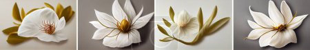 Téléchargez les photos : Illustration d'une fleur de vanille - en image libre de droit