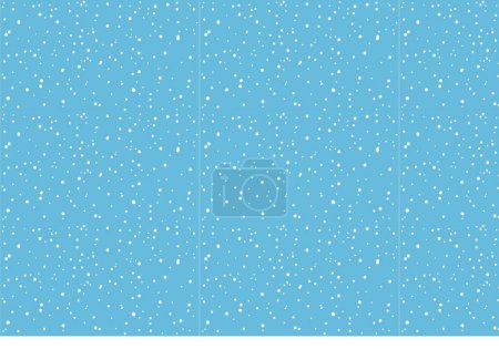 Foto de Una ilustración de un fondo de pantalla con pequeños puntos blancos repartidos por todo el fondo azul - Imagen libre de derechos